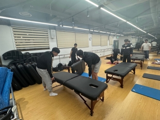 2024학년도 스포츠과 1,2반 조선이공대 교외수업 5월13일(월)