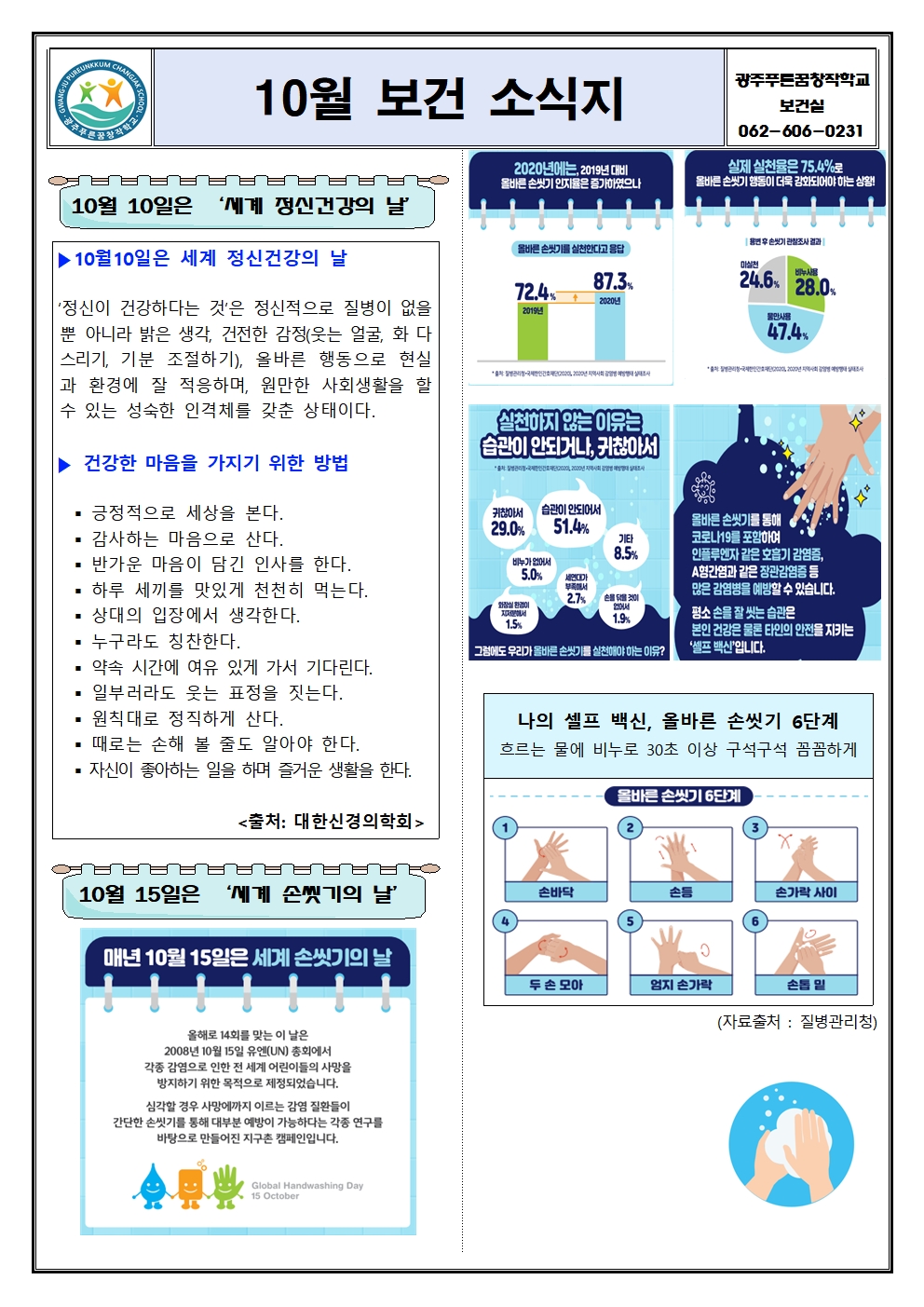 2024학년도 10월 보건 소식지
